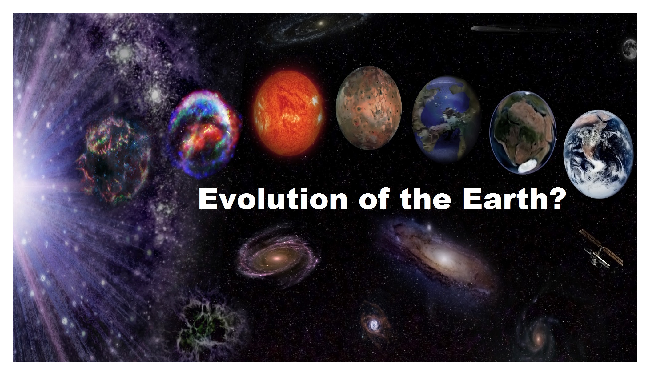 the evolution of the earth